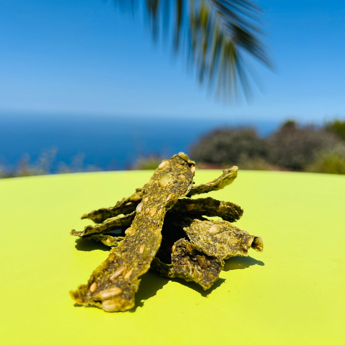 Snack de judías verdes