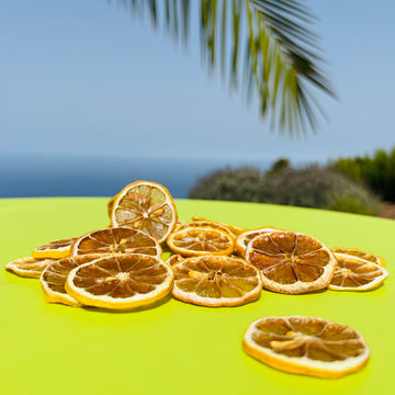 Citrons déshydratés pour cocktail