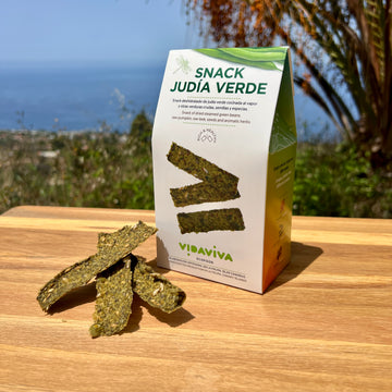 Snack de judías verdes